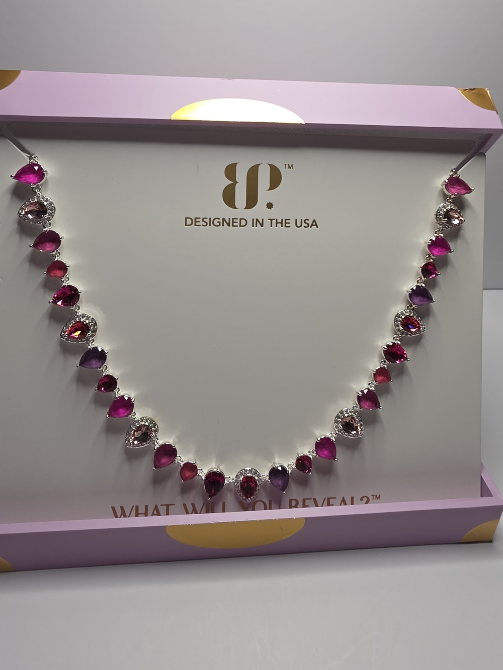 BP Jewel Candy World Class Traveler Necklace In Rio Heat On Silver